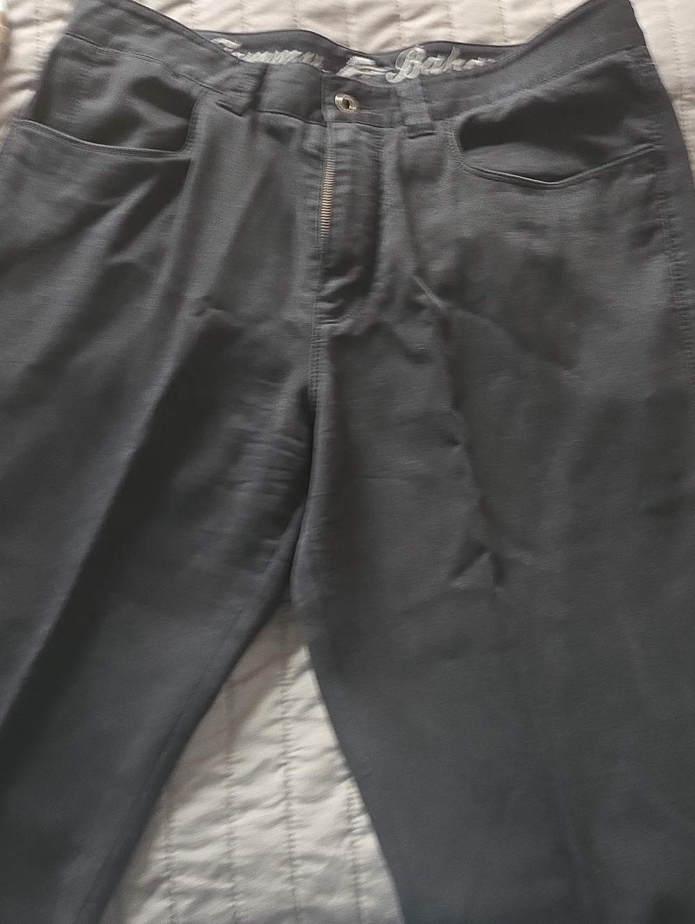Tommy Bahama Black Chino Pants